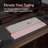 image:imageKeychron Silicone Wrist amp Palm Rest 176 Full Size for K10 Pro  K10 Max Q6V6 Series ProMaxUltraHE Washable NonSlip Base Typing Support Light PinkLight Pink