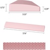 image:imageKeychron Silicone Wrist amp Palm Rest 176 Full Size for K10 Pro  K10 Max Q6V6 Series ProMaxUltraHE Washable NonSlip Base Typing Support Light PinkLight Pink
