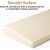 image:imageKeychron Silicone Wrist amp Palm Rest 176 Full Size for K10 Pro  K10 Max Q6V6 Series ProMaxUltraHE Washable NonSlip Base Typing Support Light PinkRetro Cream