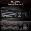 image:imageKeychron C3 Pro TKL 80 Wired Mechanical Keyboard 8K Polling Rate QMKVIA Programmable HotSwappable RGB Backlit ShineThrough Keycaps Super Red Switch for WindowsMacMagnetic Switch