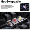 image:imageKeychron C3 Pro TKL 80 Wired Mechanical Keyboard 8K Polling Rate QMKVIA Programmable HotSwappable RGB Backlit ShineThrough Keycaps Super Red Switch for WindowsMacBrown Switch