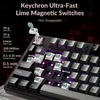 image:imageKeychron C3 Pro TKL 80 Wired Mechanical Keyboard 8K Polling Rate QMKVIA Programmable HotSwappable RGB Backlit ShineThrough Keycaps Super Red Switch for WindowsMacMagnetic Switch