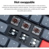image:imageKeychron K5 Pro Hotswappable UltraSlim Custom Mechanical Keyboard RGB Full Size QMKVIA Programmable Wireless BluetoothUSB Wired Keyboard for Mac Windows Linux  Low Profile Gateron Red SwitchHotswappable Brown Switch