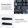 image:imageKeychron K5 Pro Hotswappable UltraSlim Custom Mechanical Keyboard RGB Full Size QMKVIA Programmable Wireless BluetoothUSB Wired Keyboard for Mac Windows Linux  Low Profile Gateron Red SwitchHotswappable Red Switch
