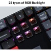 image:imageKeychron K5 Pro Hotswappable UltraSlim Custom Mechanical Keyboard RGB Full Size QMKVIA Programmable Wireless BluetoothUSB Wired Keyboard for Mac Windows Linux  Low Profile Gateron Red SwitchHotswappable Brown Switch