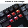 image:imageKeychron K5 Pro Hotswappable UltraSlim Custom Mechanical Keyboard RGB Full Size QMKVIA Programmable Wireless BluetoothUSB Wired Keyboard for Mac Windows Linux  Low Profile Gateron Red SwitchHotswappable Red Switch
